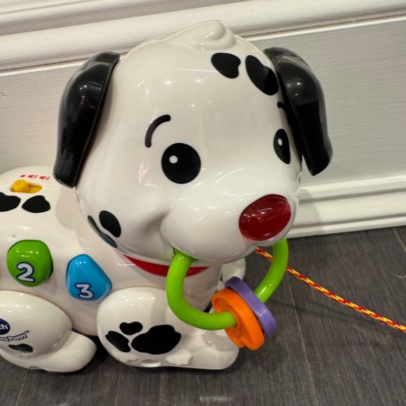 Vtech Pull & Sing Puppy Interactive Puppy Toy Dalmatian - Picture 3 of 4